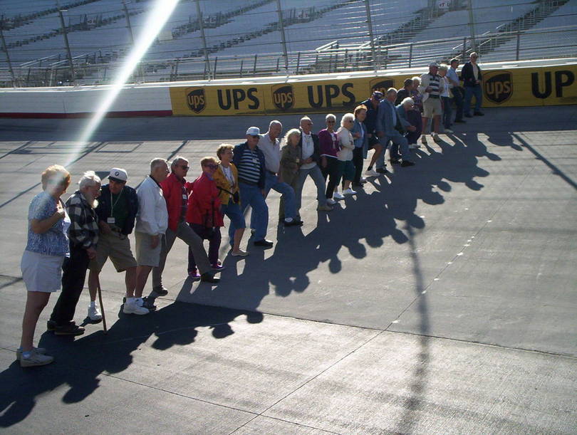 On the high banks of Bristol Speedway