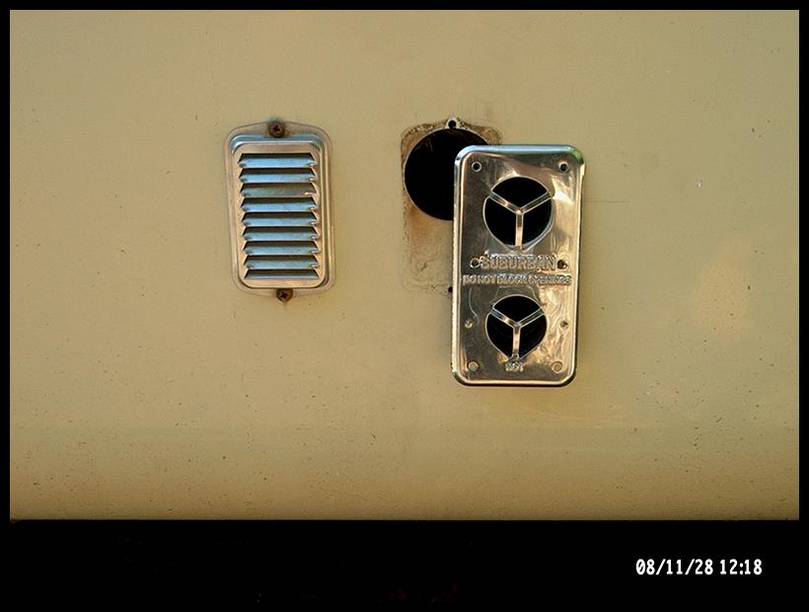 Fitting the vent plate