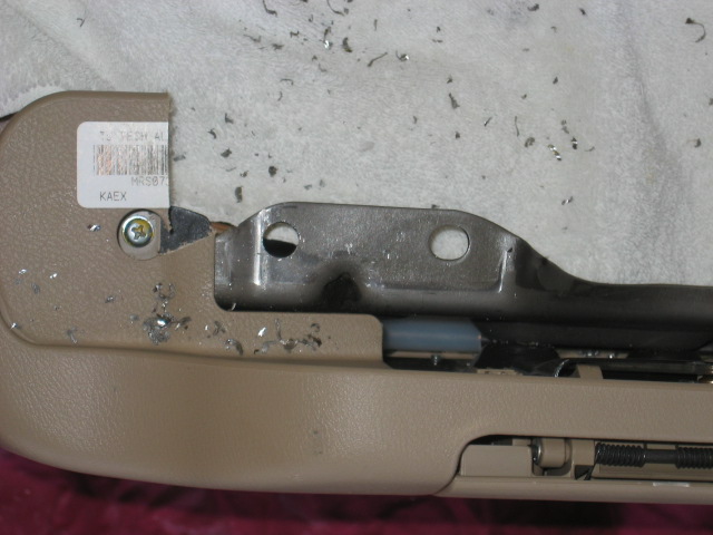 mount the cross bar as far forward as possible