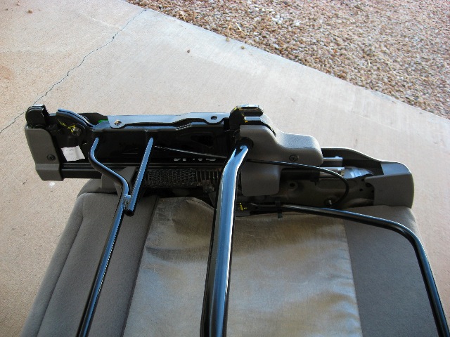 The other side of the original seat system