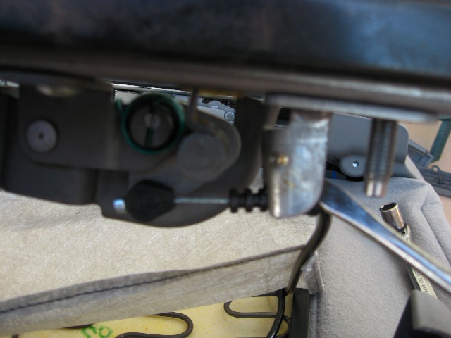 Removal of the last two cables.
