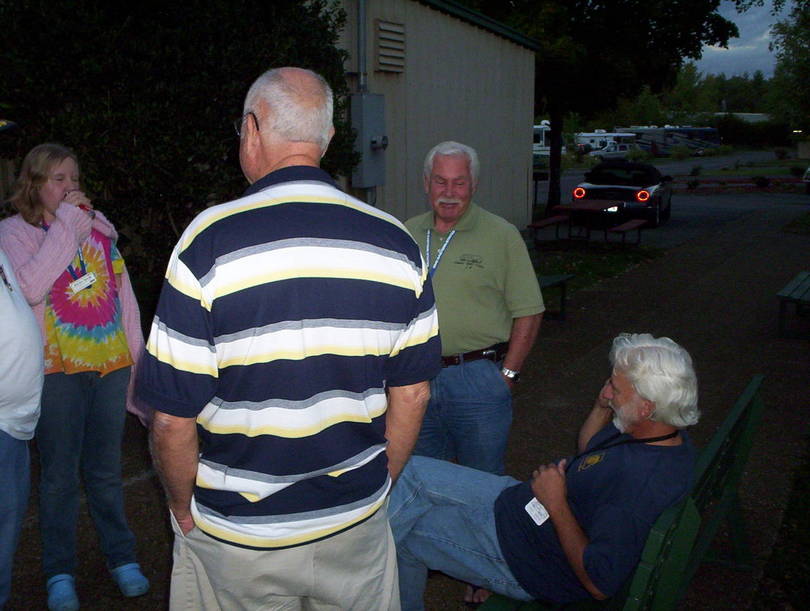 Ken Henderson, JR Slaten (birthday boy), Dan Gregg