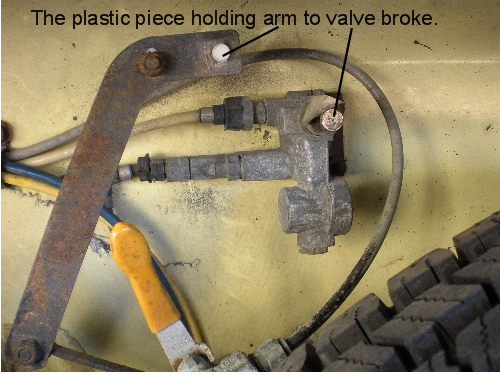 Leveling Valve - Broken