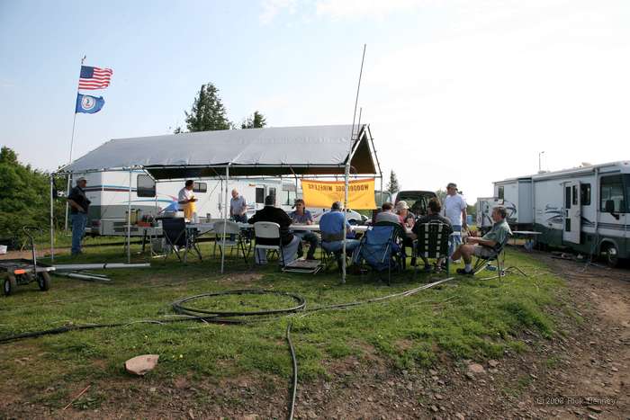 A fishing/hunting trip for radio geeks.
