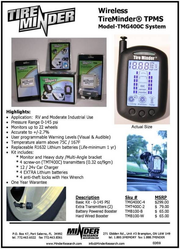 Tire Pressure Monitoring System