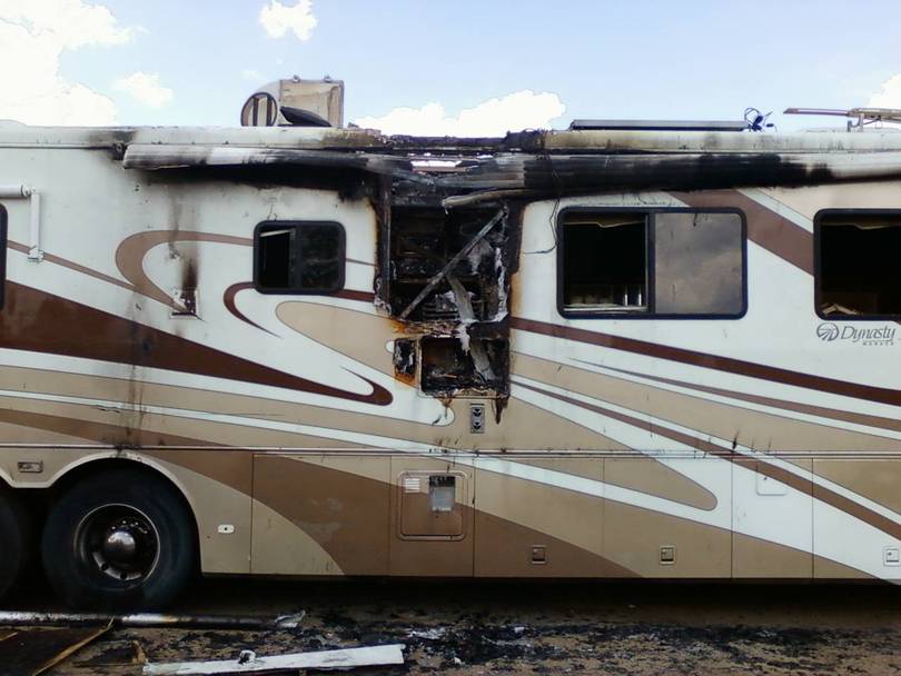 SOB Refrigerator Fire 0400 16 May 2012