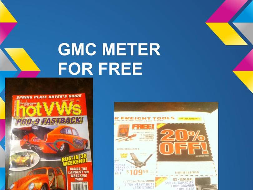 GMC METER- FOR FREE