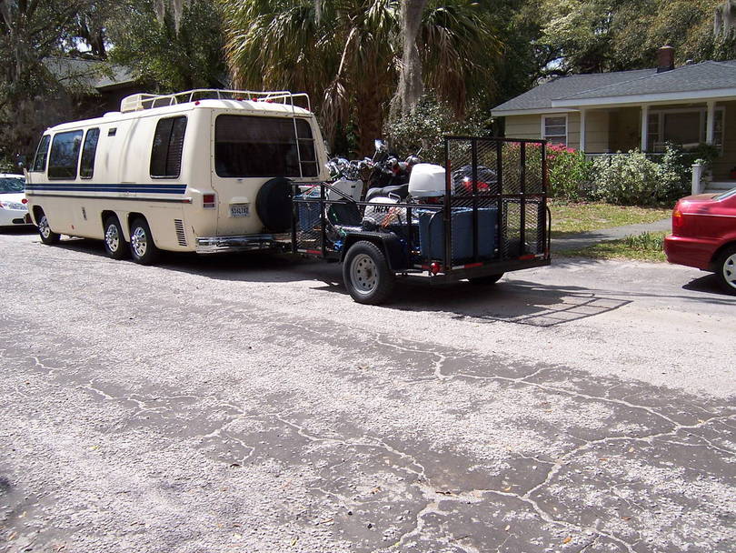 stopped at daughter' home