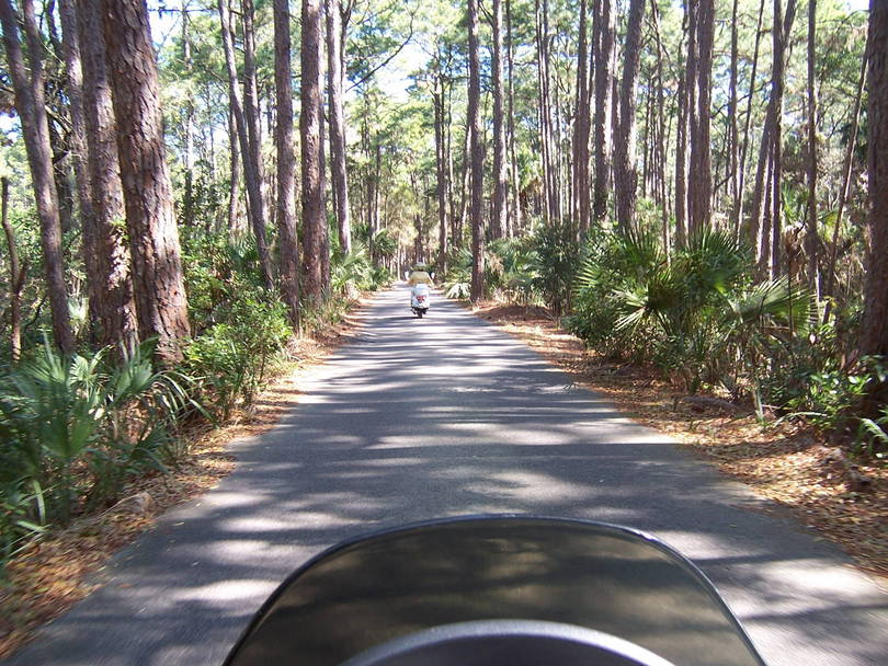 hunting island trip with scooters