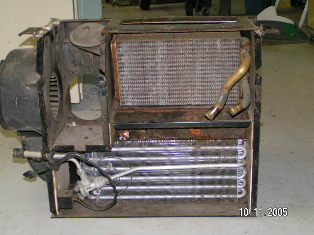View of box with outside cover removed