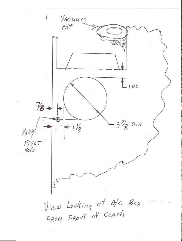 hole locations in A/C box