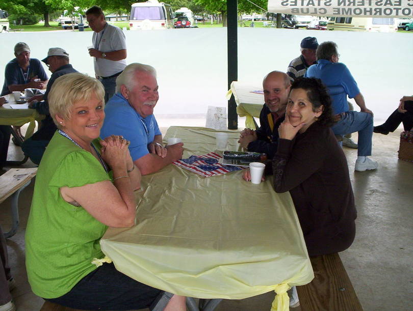 Jeanne &amp; J.R. Slaten, Nick &amp; Theresa Chapekis