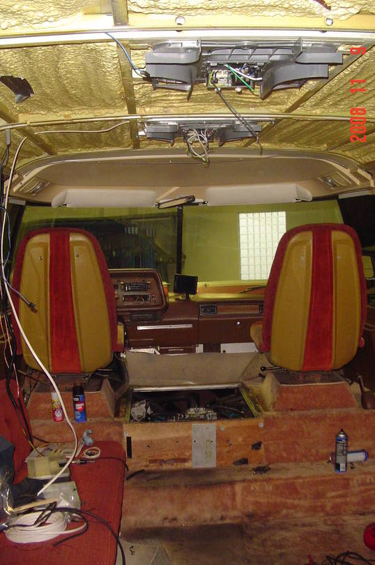 Stripping out the old coach