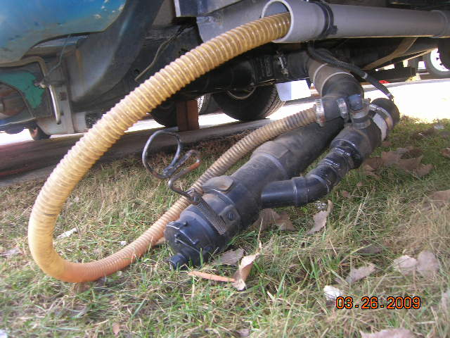 Showing Macerator Hose Storage