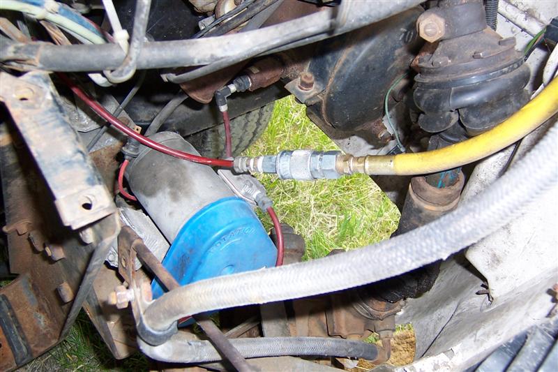 Leaky tank work around for shop air.