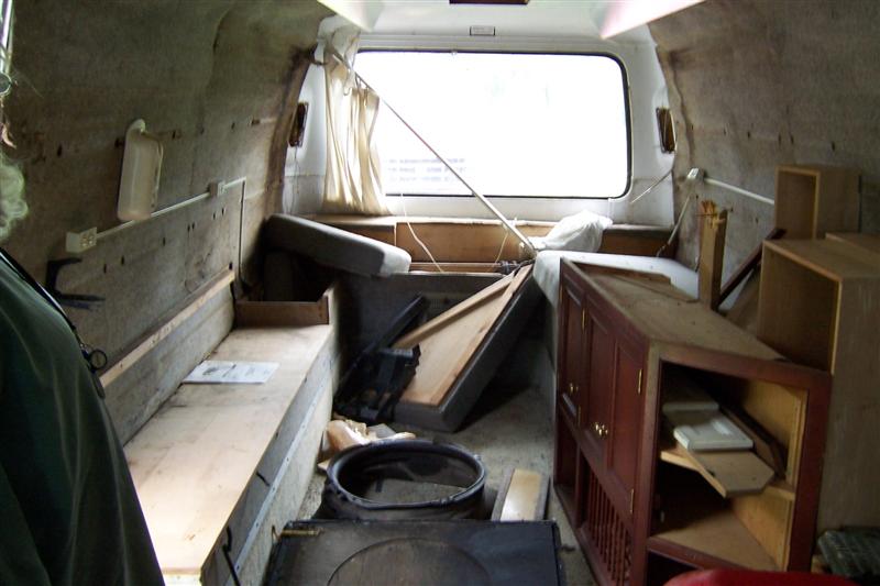 Transmode view to the rear