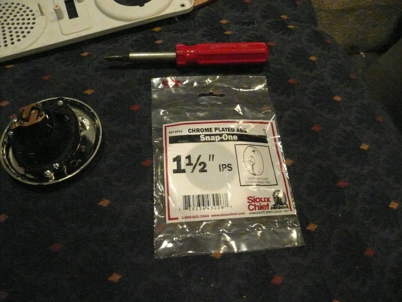 The package the trim ring came in