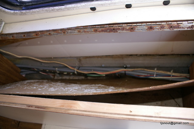 First Project Water Damaged Cabinets