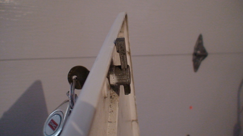 Engine  panel lock