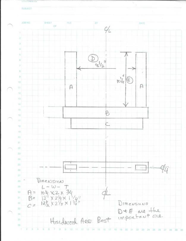 engine lift jig