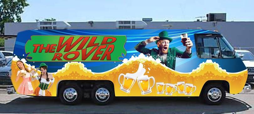 Wild Rover wrap design