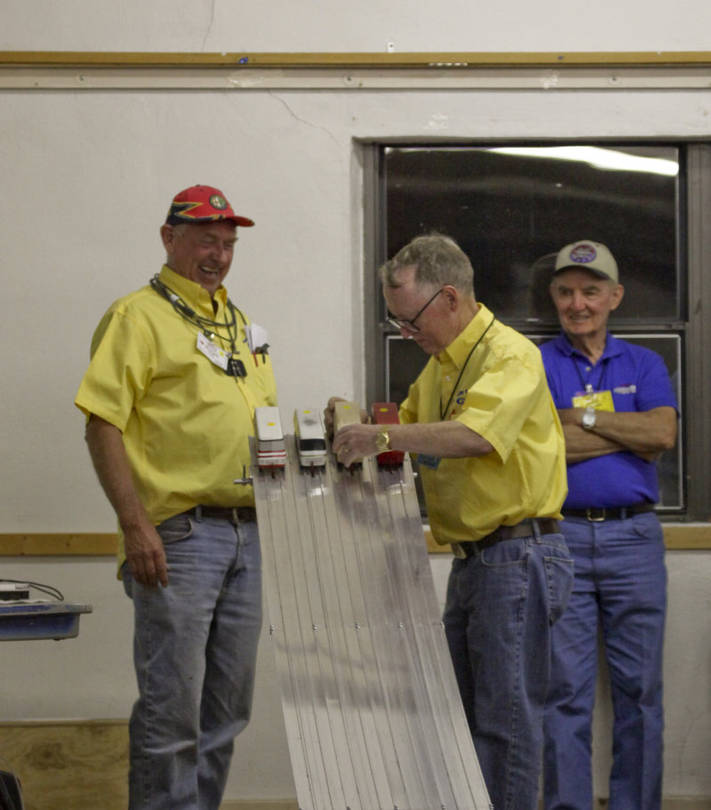 GMC Pinewood Derby Race