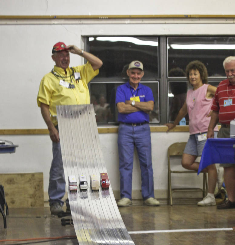 GMC Pinewood Derby Race