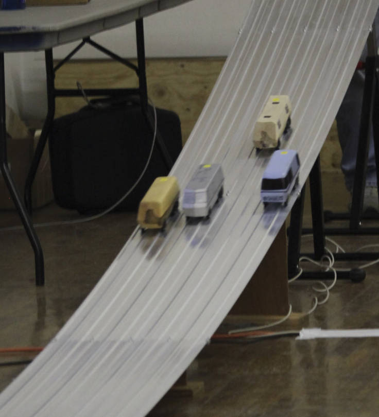 GMC Pinewood Derby Race