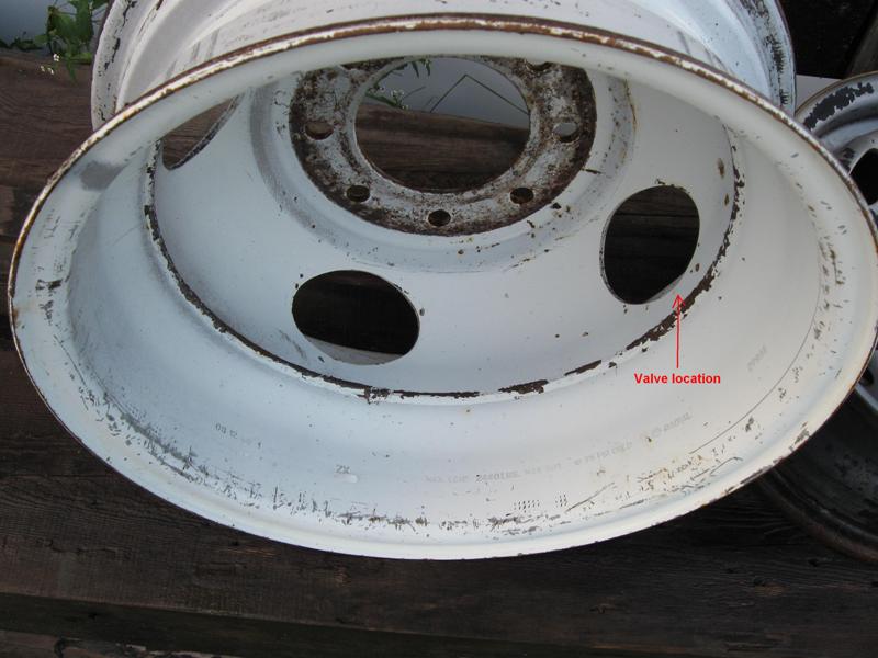 16" steel wheels