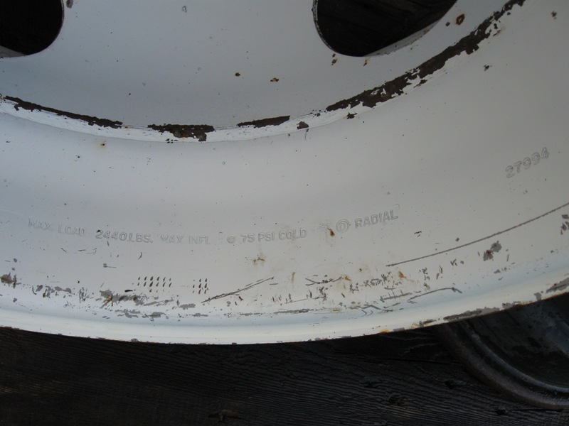 16" steel wheels