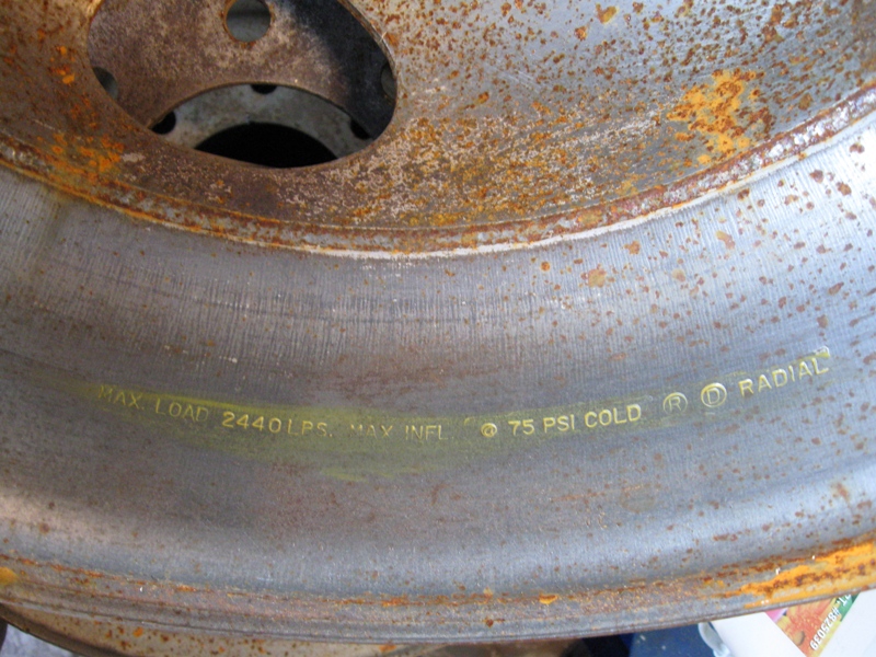 16" steel wheels