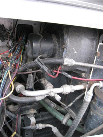 Fire damaged GMC