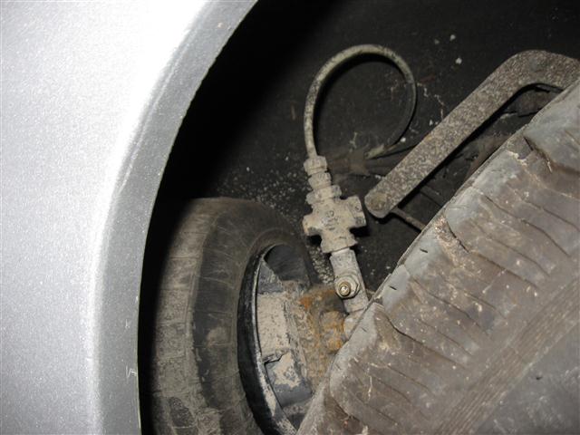 Fire damaged GMC
