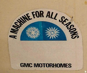 GMC sticker, assume from a GMC promotion