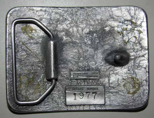 GMC belt Buckle back