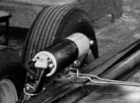 Early GMC hydropneumatic rear suspension
