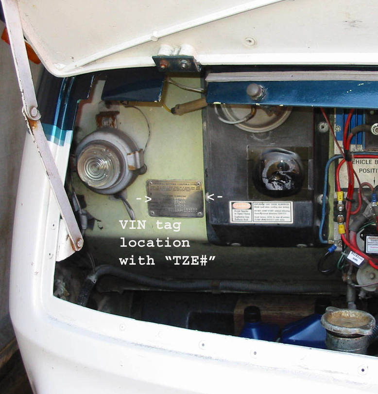 Finding information on the GMC Motorhome