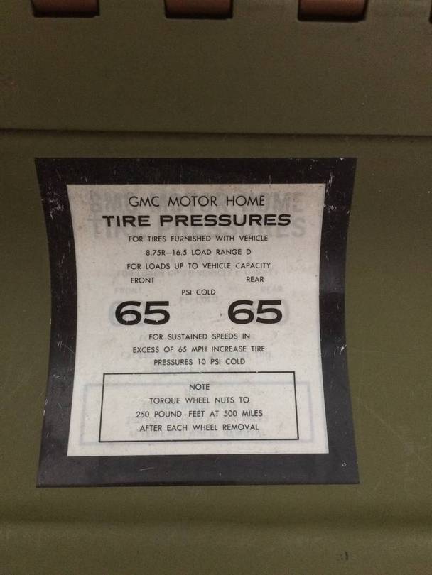 tire pressure