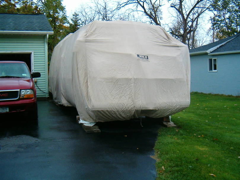 Installed ADCO cover on our coach