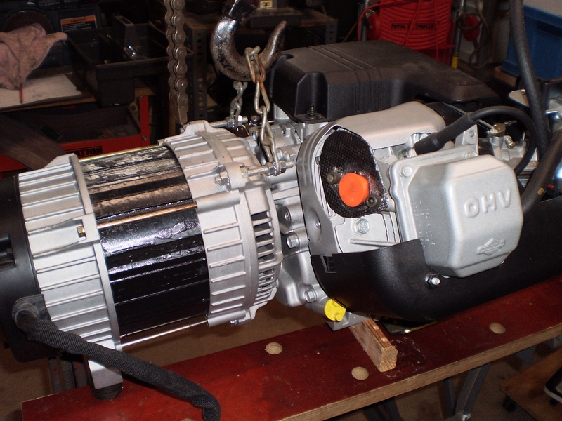 TroyBilt Generator Installation in 23' GMC