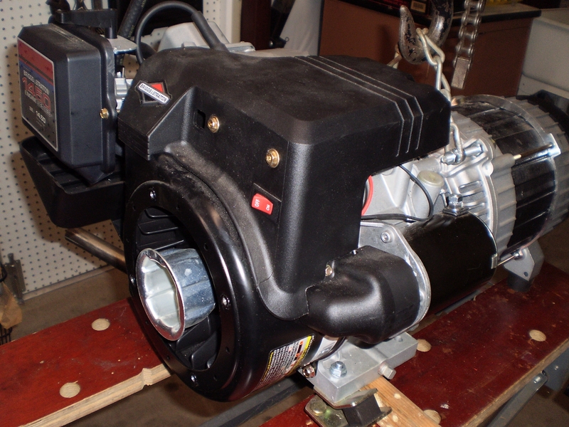TroyBilt Generator Installation in 23' GMC