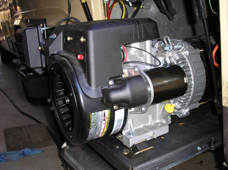 TroyBilt Generator Installation in 23' GMC