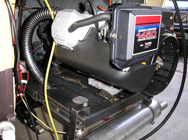TroyBilt Generator Installation in 23' GMC