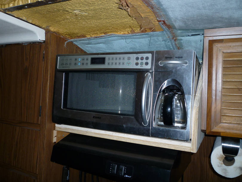 Microwave Install