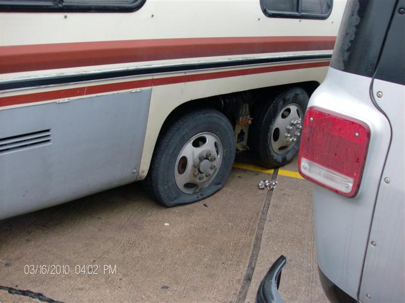 Not Only Was It Flat, It Was Raining