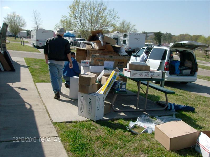 Setting Up This Morning