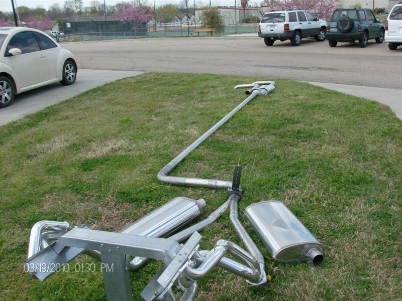 Headers and Complete 3 Inch Exhaust