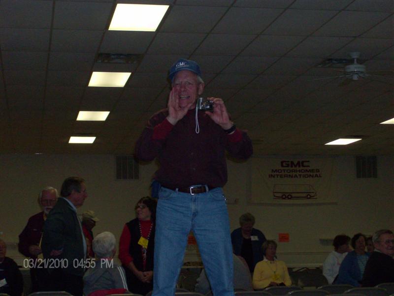 John trying to get a picture of us Dixielanders