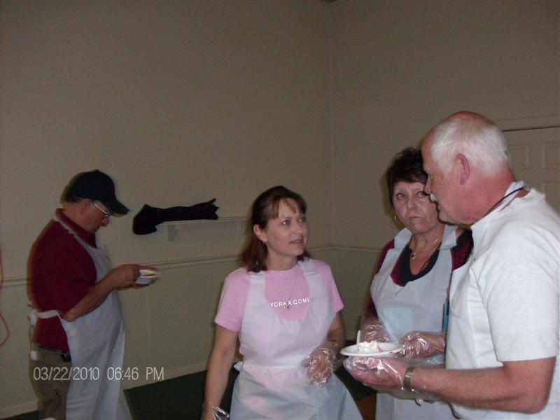 Teri Doing the Strawberries
