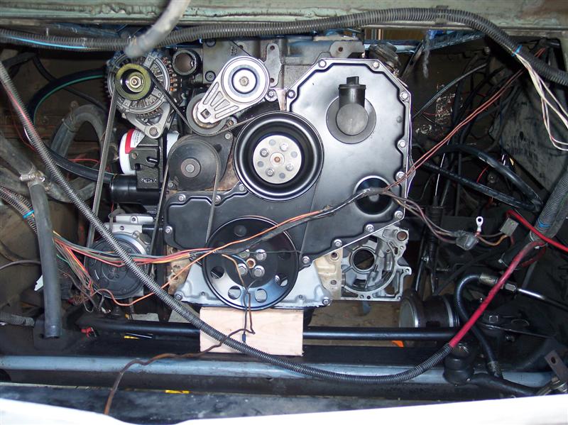 4BT Front of Engine